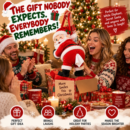 🎁NEW ARRIVAL | LIMITED-TIME 50% OFF🎅 Santa's Booty Tissue Holder – Hilarious Christmas Decor & Funny Holiday Gift