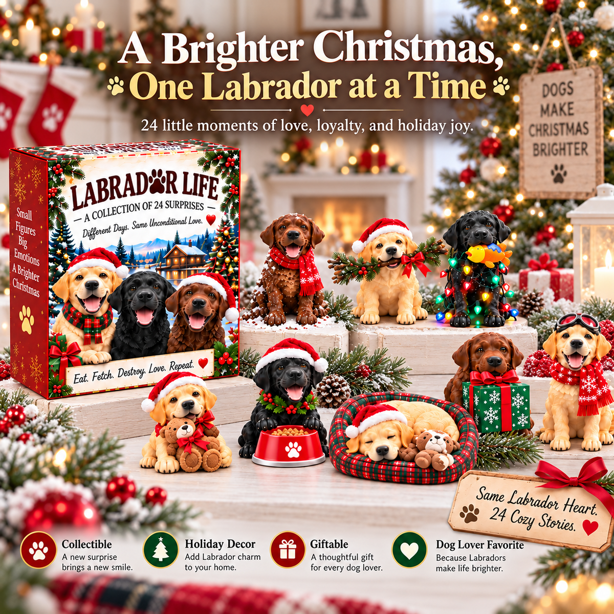 🐶 If You Know Labs, You Know! — 24 Days of Labrador Love & Little Surprises ❤️