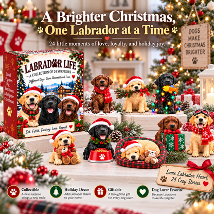🐶 If You Know Labs, You Know! — 24 Days of Labrador Love & Little Surprises ❤️