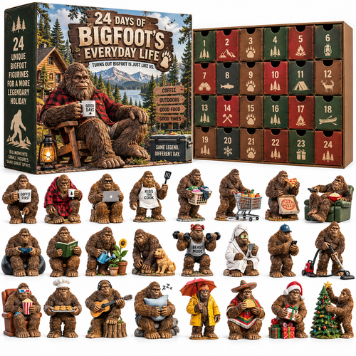 🔥🐾 24 Days of Bigfoot's Everyday Life – Just Like Us!