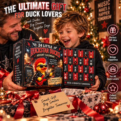 🎸 Ready to Rock & Groove?! 🪩 2026 Music Star Ducks Advent Calendar – 24 Days of Musical Surprises!
