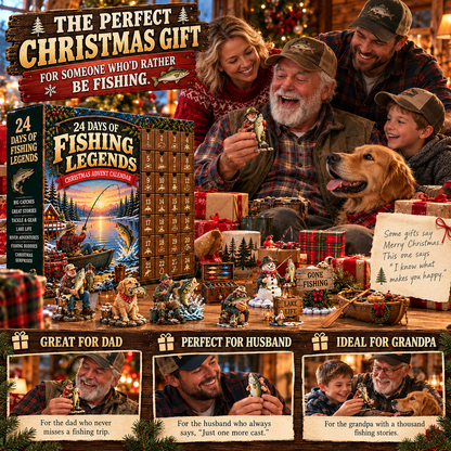 🐟🎁 24 Fishing Surprises, One Unforgettable Christmas – Advent Calendar 2026