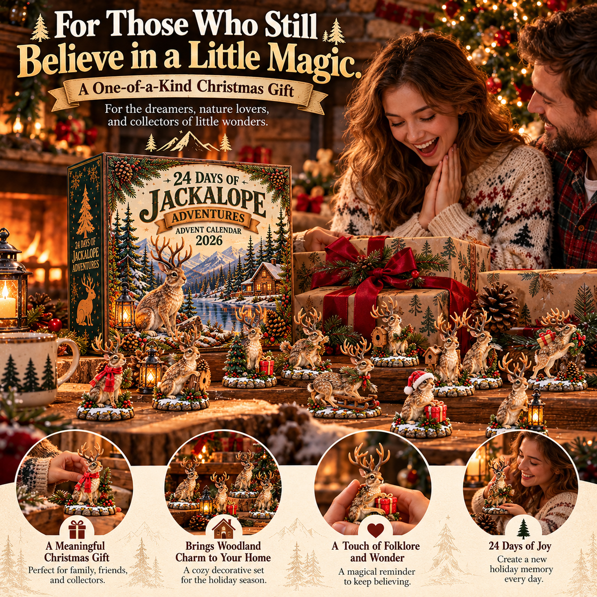 🐇🌲 24 Days of Jackalope Magic – Christmas Advent Calendar 2026