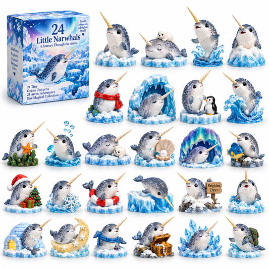 🦄 24 Little Narwhals — 24 Magical Arctic Surprises from the Unicorns of the Sea ❄️