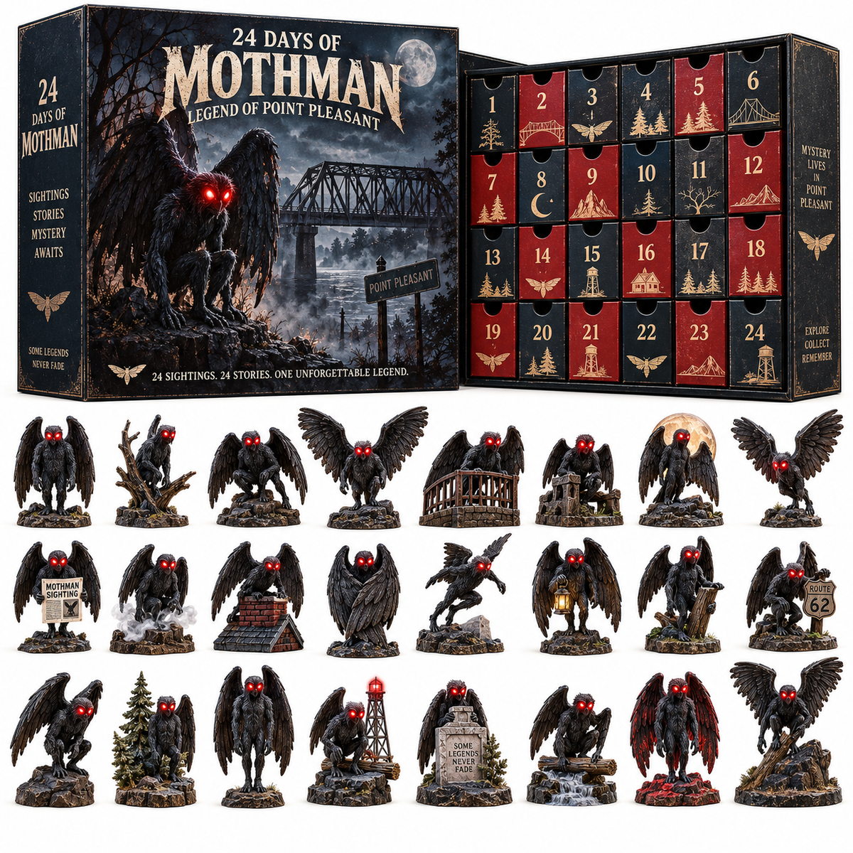 🦋 24 Days of Mothman – 24 Nights of Mystery