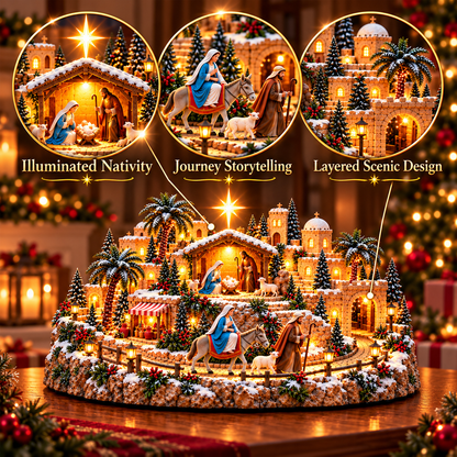 🌟 Follow the Star! 🎄 A Sacred Journey to Bethlehem – Light of Hope & Faith!
