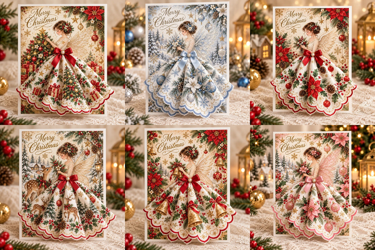 ✨Christmas Fairy™ — 3D Dress Keepsake Holiday Decor