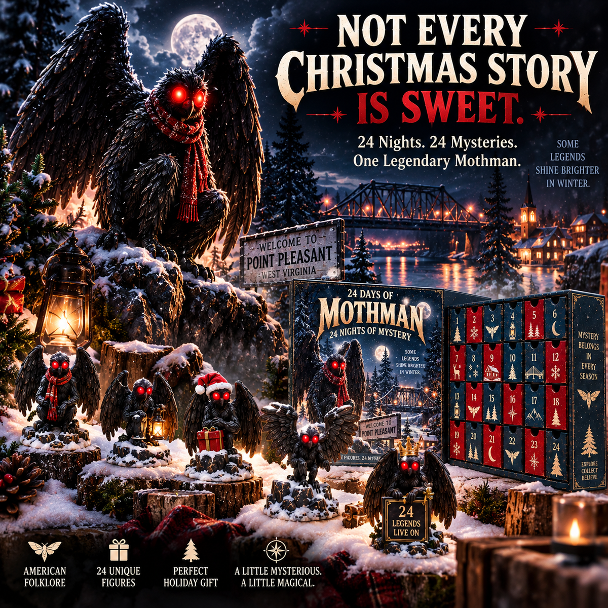 🦋 24 Days of Mothman – 24 Nights of Mystery