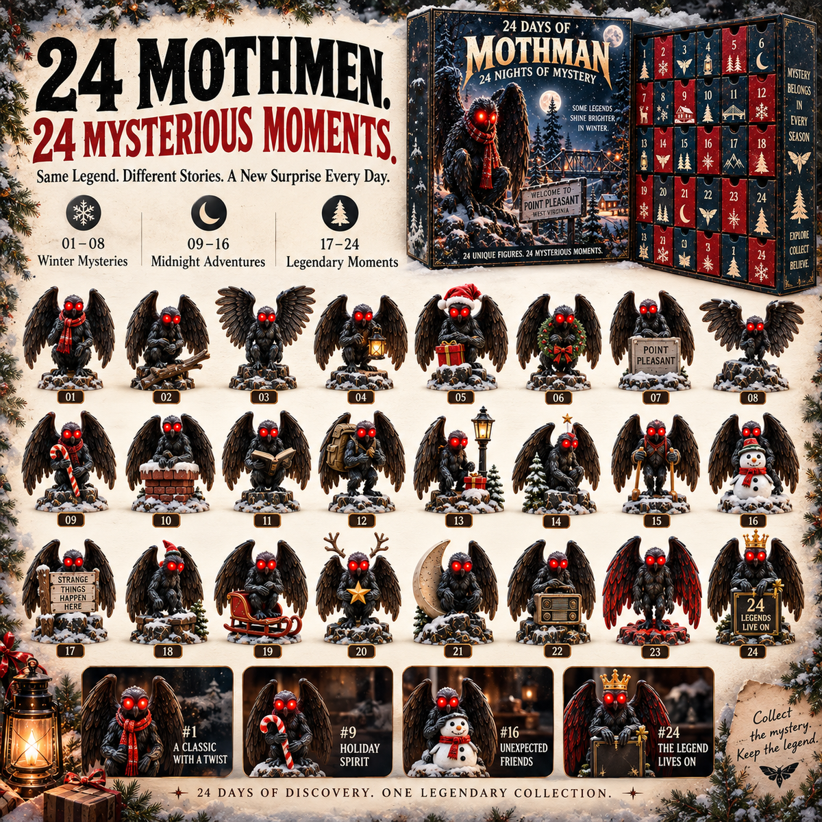 🦋 24 Days of Mothman – 24 Nights of Mystery