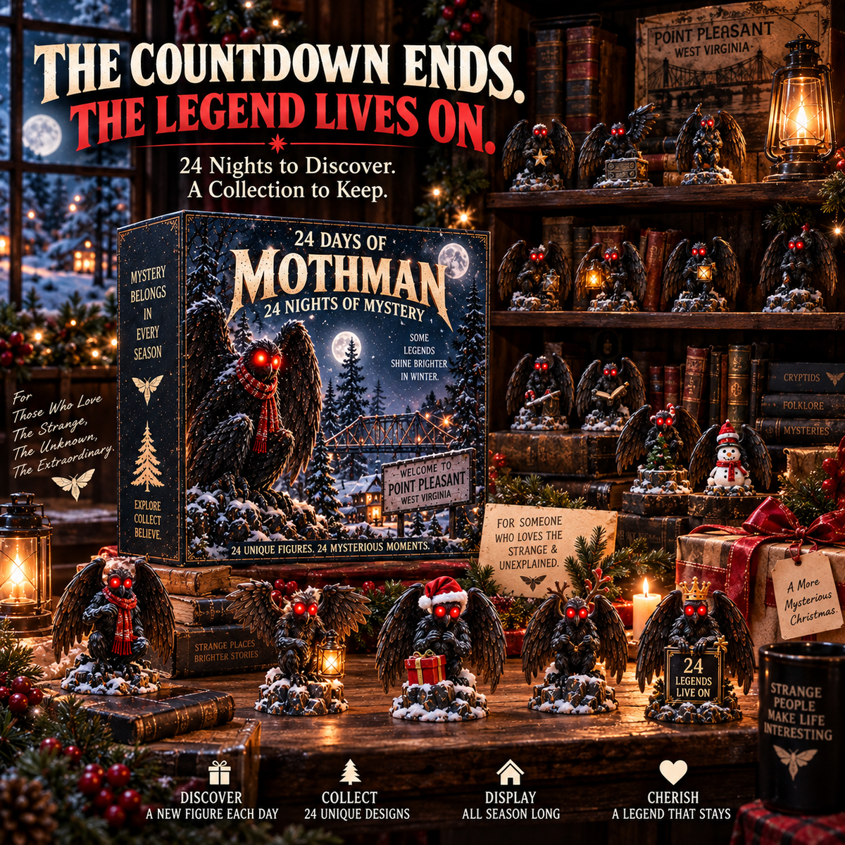 🦋 24 Days of Mothman – 24 Nights of Mystery