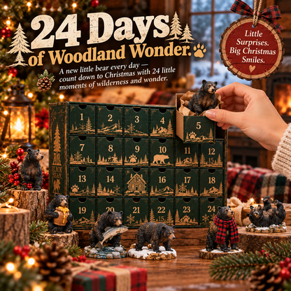 🐻🎄 24 Days of Black Bear Magic – Christmas Advent Calendar 2026
