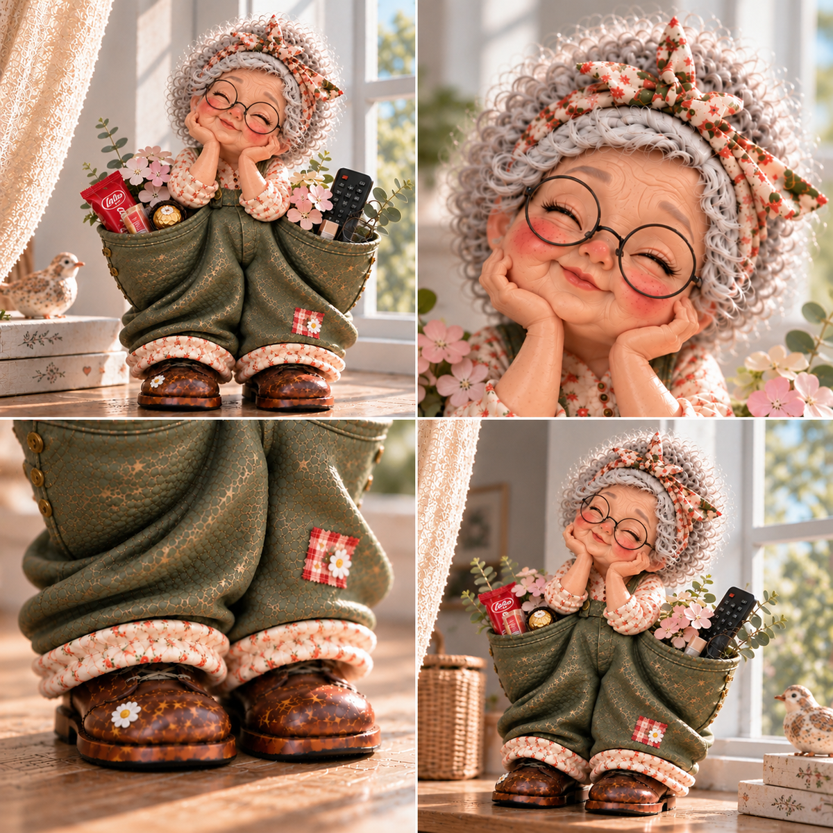 😍Too Cute to Hide, Too Handy to Ignore! – Decorative Storage Figurine