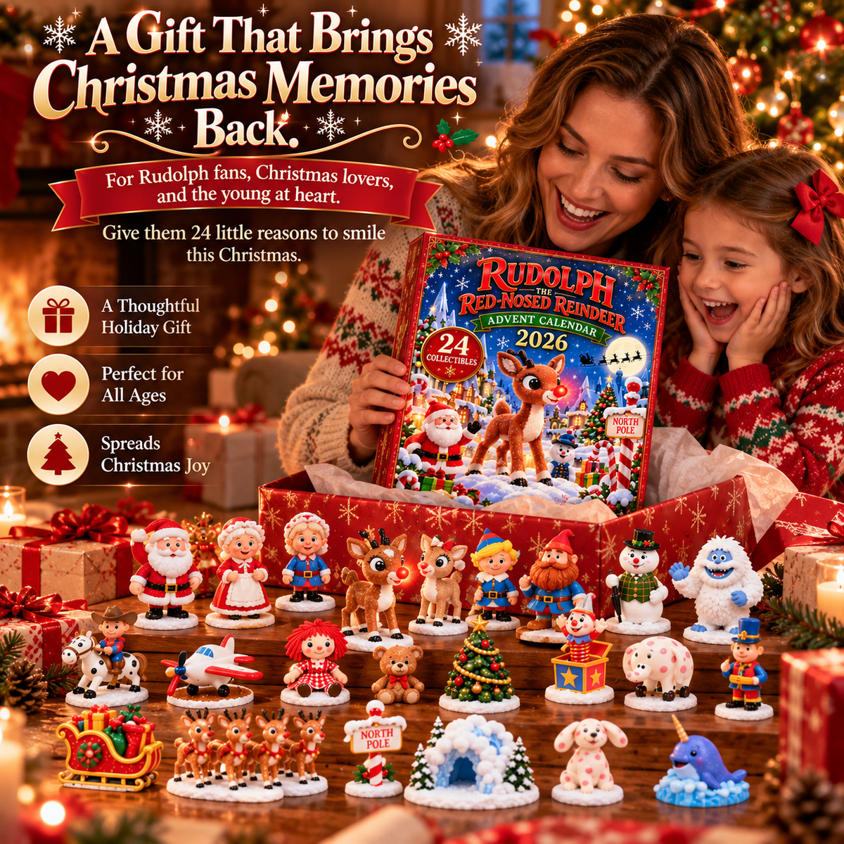 🦌🔴 24 Days of Rudolph Christmas Magic 🎄 – 2026 Advent Calendar 🎁