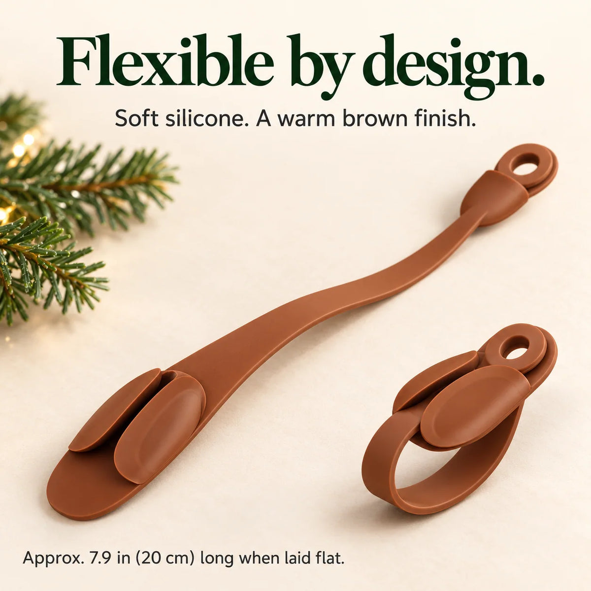 🎄✨ No Drills, No Damage! – Easy Christmas Garland Mantel Hanger