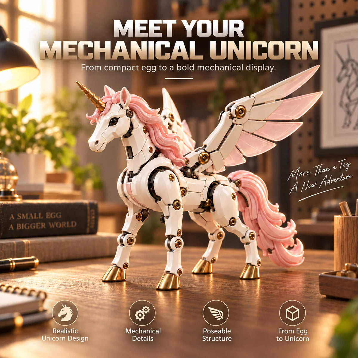 🦄 The Unicorn Awakens – 2-in-1 Transforming Magic Egg ✨