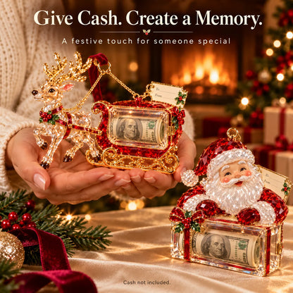 🎄 Make Cash Gifts Magical – Christmas Money Holder Ornaments | 20 Festive Designs 🎁