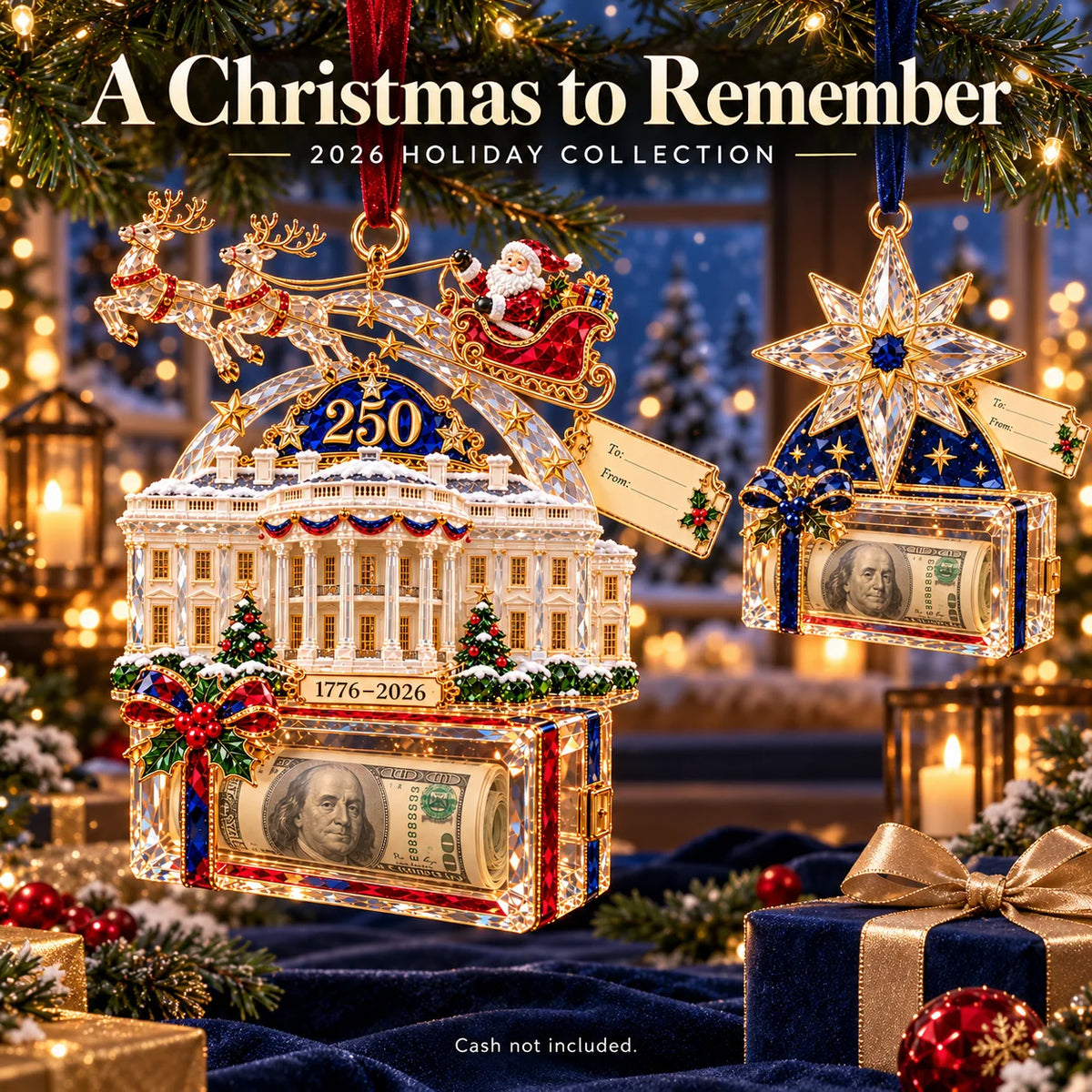 🎄 Make Cash Gifts Magical – Christmas Money Holder Ornaments | 20 Festive Designs 🎁