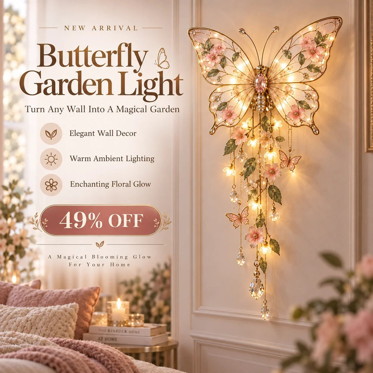 🔥 Laatste dag: 49% korting op de vlindertuinlamp 🦋