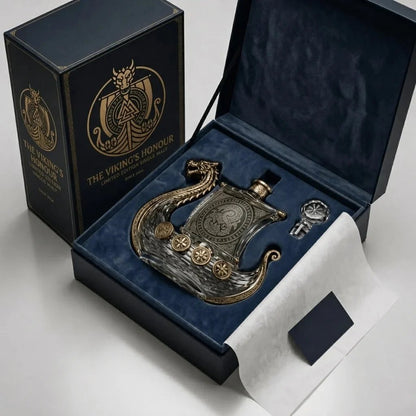 🔥 Ready to Sail Like a Viking?! 🛡️ 2026 Viking Longship Whiskey Decanter – A Legendary Pour Worth Remembering!