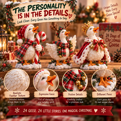 🪿 24 Days of Christmas Goose – Meet a New Holiday Personality Every Day 🎄