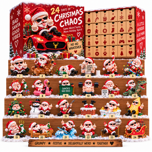 🎅 24 Days of “Ho Ho Whatever” — Bad Santa Christmas Surprise Collection