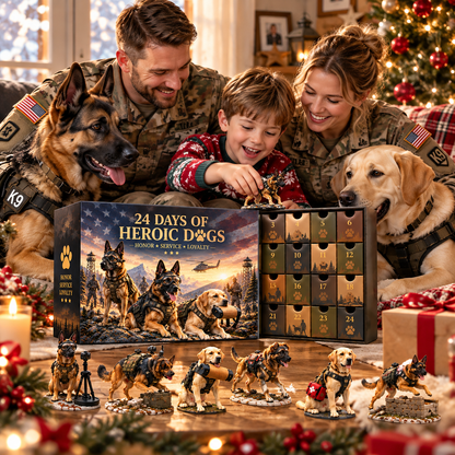 🐕🎖️2026 Military Working Dogs Advent Calendar – 24 Days of Courage, Loyalty & Honor