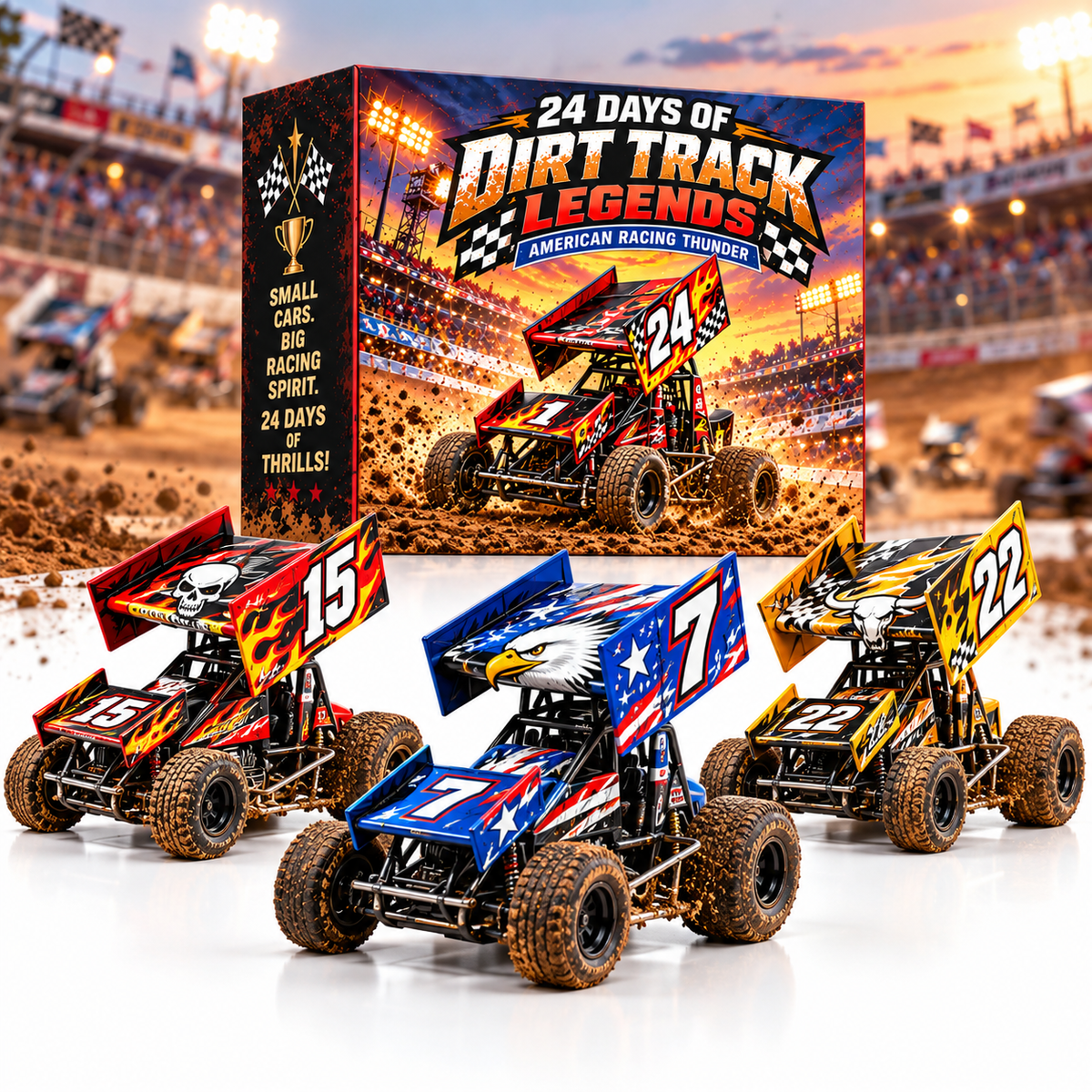 🏁🔥 An Airplane on Dirt?! ✈️ 2026 Dirt Track Legends – 24 Days of Winged Racing Thunder