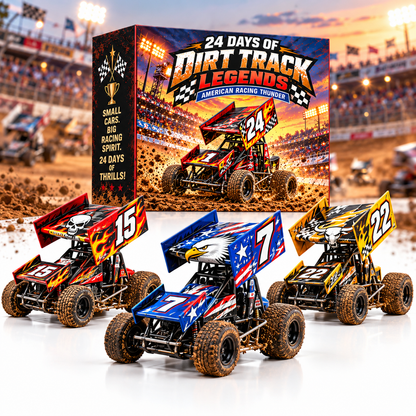 🏁🔥 An Airplane on Dirt?! ✈️ 2026 Dirt Track Legends – 24 Days of Winged Racing Thunder