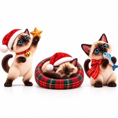🐱😾 Why the Grumpy Face?! 🥫 2026 Siamese Christmas – 24 Days of Meows, Mischief & Treats