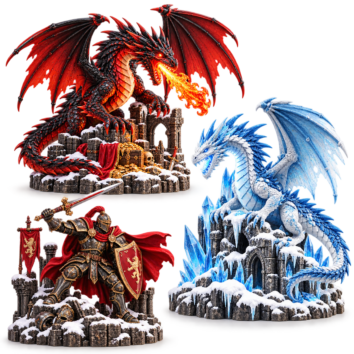 ⚔️🔥 FINAL DAY – 50% OFF! 🔥24 Days of Knights & Dragons Christmas Advent Calendar
