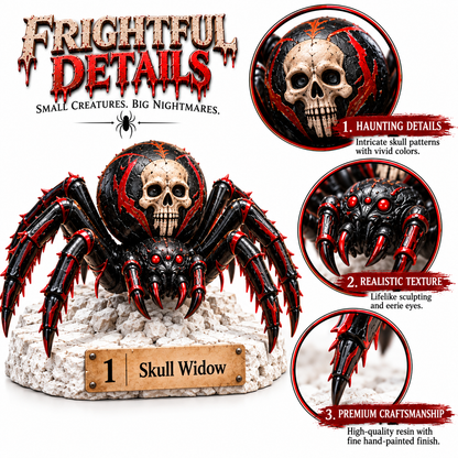 🕷️ Awooo! It Might Eat You! 💀 24-Day Halloween Dark Spider Advent Calendar