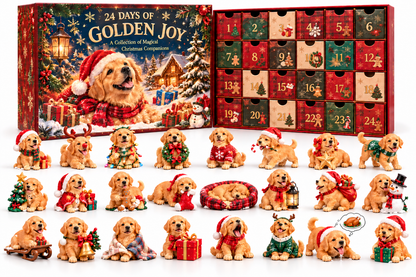 😂🐾 Who Ate Santa's Christmas Cookies?!  24 Days of Golden Retriever Mischief
