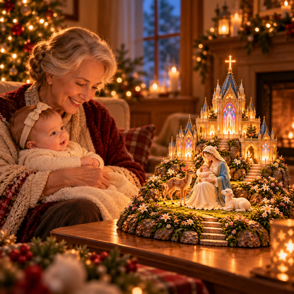 ✨ A Child Is Born, Hope Is Here! 👶⛪ 2026 Christmas Nativity Cathedral