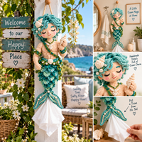 Green-haired mermaid
