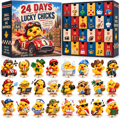 🔥Almost Sold Out!🐥 24 Days of Lucky Chicks — A Wild Christmas Adventure