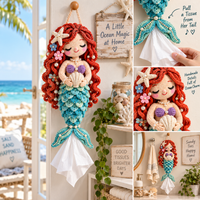 Red-haired mermaid
