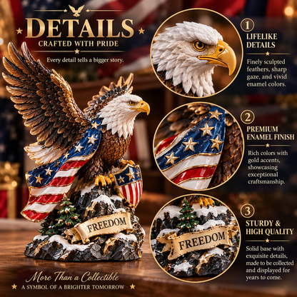 ❤️ LOVED BY 6,000+ PEOPLE! 24 Days of Stronger America — Bald Eagle Collectible Advent Calendar
