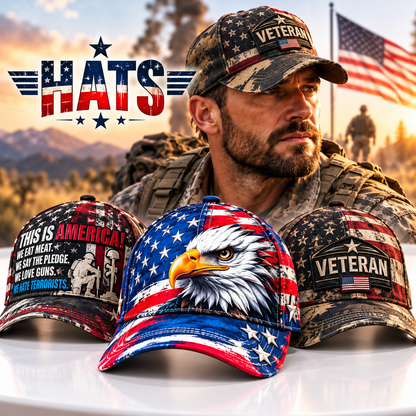 🦅Veterans Day 2026 — A Cap That Carries Pride, Honor &amp; American Spirit