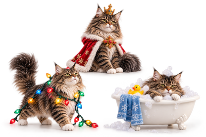 👑🐱 ROAR! One Bite and Christmas Is Mine! 2026 Maine Coon Christmas Box – 24 Days of Furry Royal Mischief