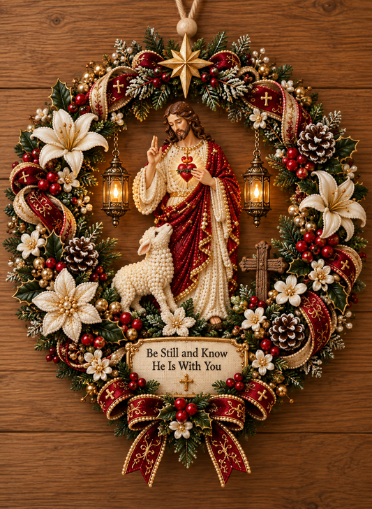 ❤️That is amazing!!!🎁Faith Around Your Home — Christian Christmas Wreath Collection