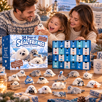 🦭Eat. Sleep. Flop. Repeat! 😂 24 DAYS OF SEAL-Y CHRISTMAS CHAOS Collection