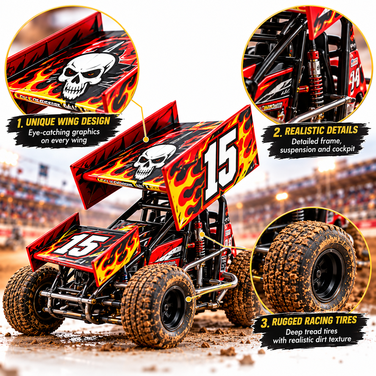 🏁🔥 An Airplane on Dirt?! ✈️ 2026 Dirt Track Legends – 24 Days of Winged Racing Thunder