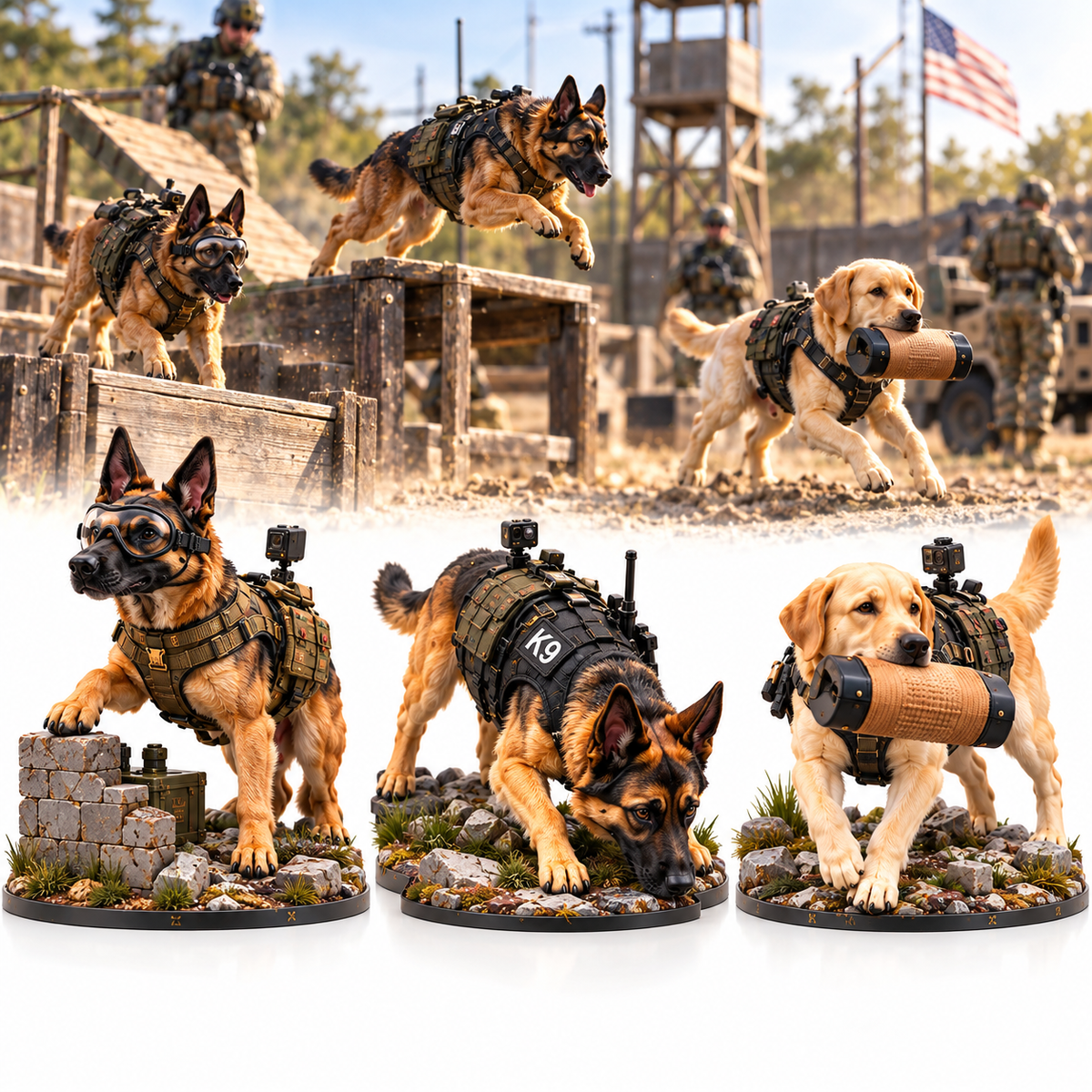 🐕🎖️2026 Military Working Dogs Advent Calendar – 24 Days of Courage, Loyalty & Honor