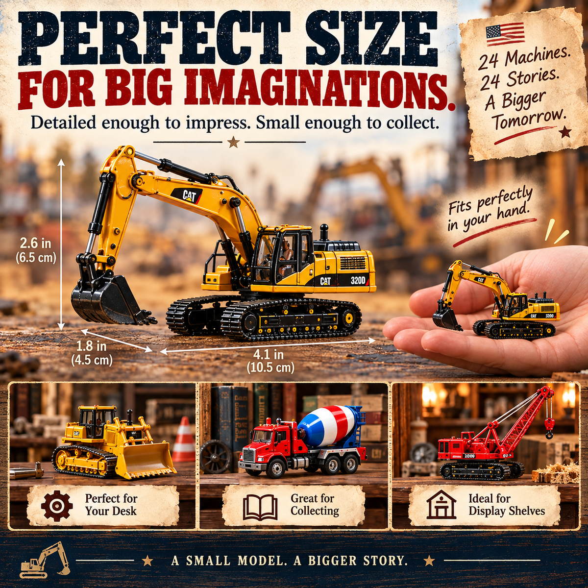 🚂 24 Machines. 24 Discoveries. One Legendary Christmas. 🎄 – Machines That Built America Advent Calendar for Engineering Fans 🎁