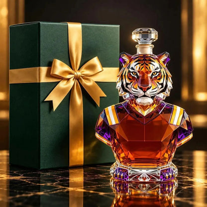 👑 Born to Stand Out?! 🐅 Royal Tiger Crystal Decanter – For Men Who Appreciate the Extraordinary