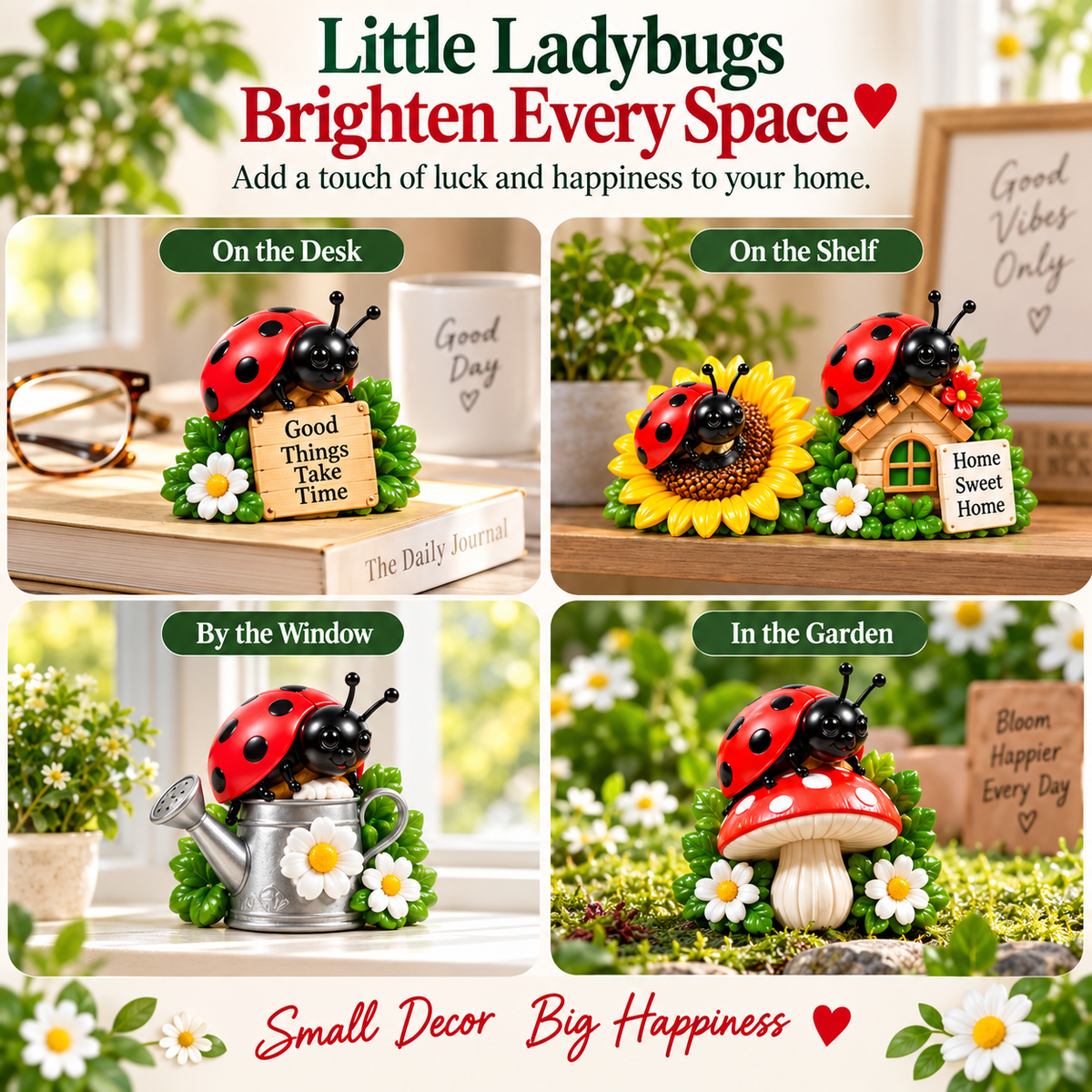 🐞 A Little Luck Every Day — 24 Lucky Ladybugs, 24 Wishes for a Brighter Tomorrow 🍀