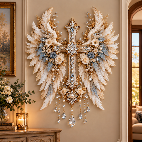 🪽 Where Faith Finds Its Wings! ✨ A Heavenly Glow of Love, Peace & Blessings