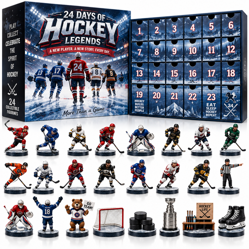 🏒 Ready to Hit the Ice?! 🏆 2026 Hockey Legends Advent Calendar – 24 Days of Epic Plays, Big Moments & Collectible Surprises!