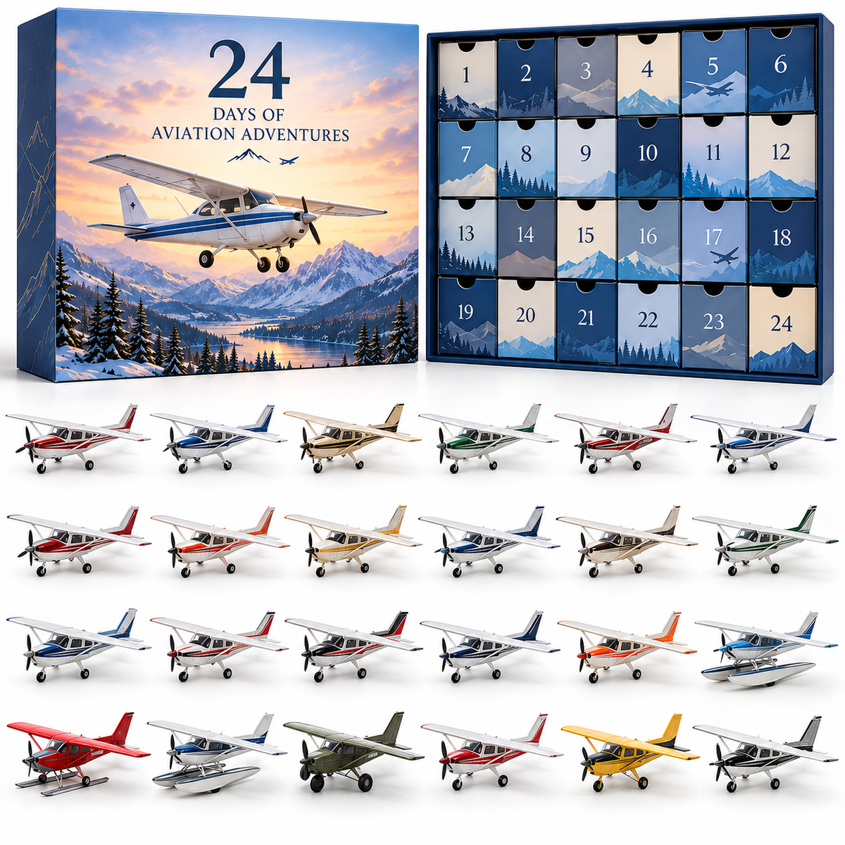 ✈️ Ready to Take Flight?! 🎄 2026 Aviation Adventures Advent Calendar – 24 Days of Flying Dreams & Collectible Surprises!