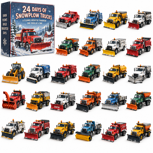 24 Days of American Snowplow Trucks – Build Your Winter Fleet One Truck at a Time❄️